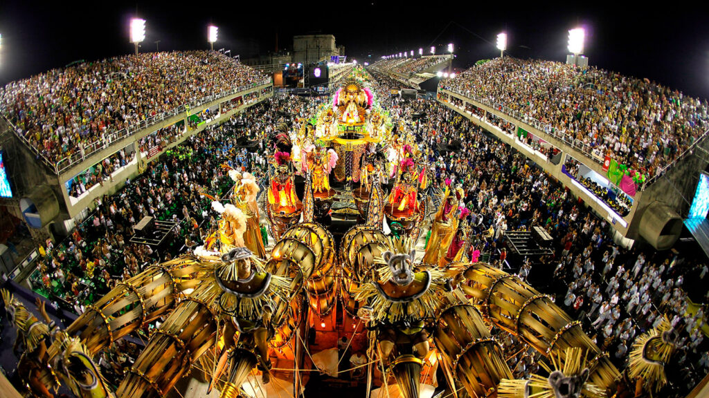 Celebración de los Carnavales en Río